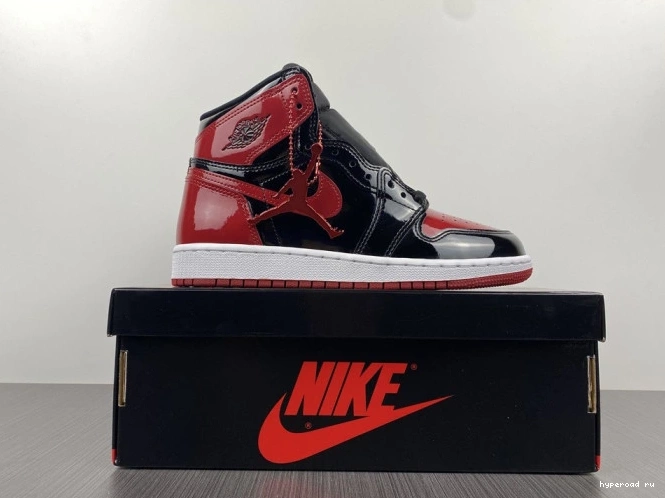 Air OG Bred Patent Jordan High 1 555088-063 0718